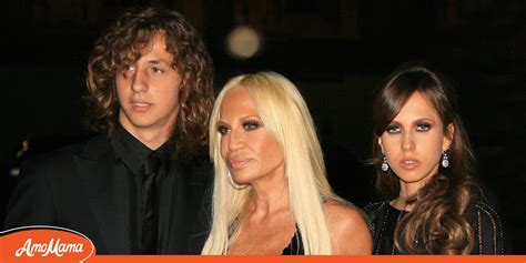 donatella versace children|Donatella Versace's Children Live Reclusive Lives .